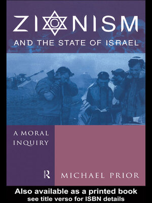 cover image of Zionism and the State of Israel
